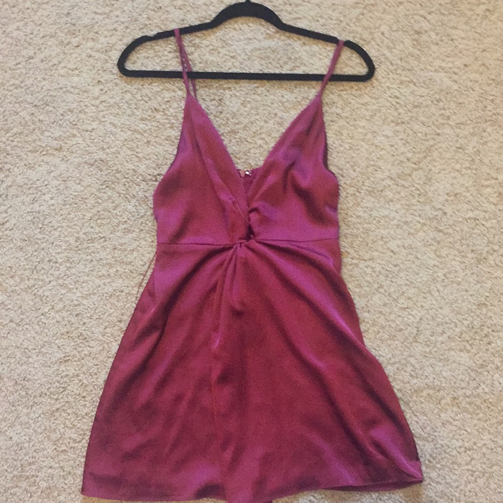 Skylar+Madison size medium silk mini dress